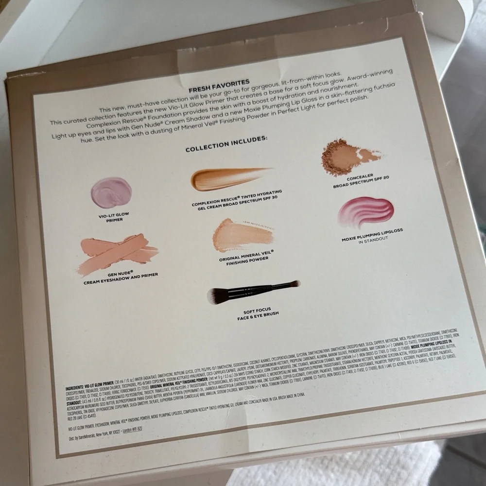 bareMinerals Tinted Perfection Makeup Set - Purple, Black, Pink, Cream - Picture 2 of 5